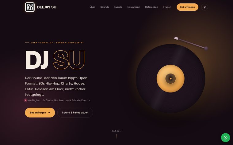 Website DJ Su