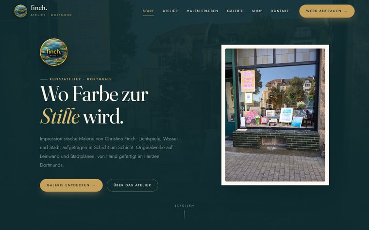 Website Finch Atelier